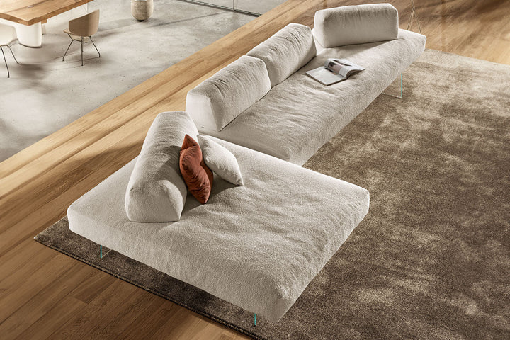Air Soft Free 1916 Sectional Sofa with Chaise Sectionals Lago