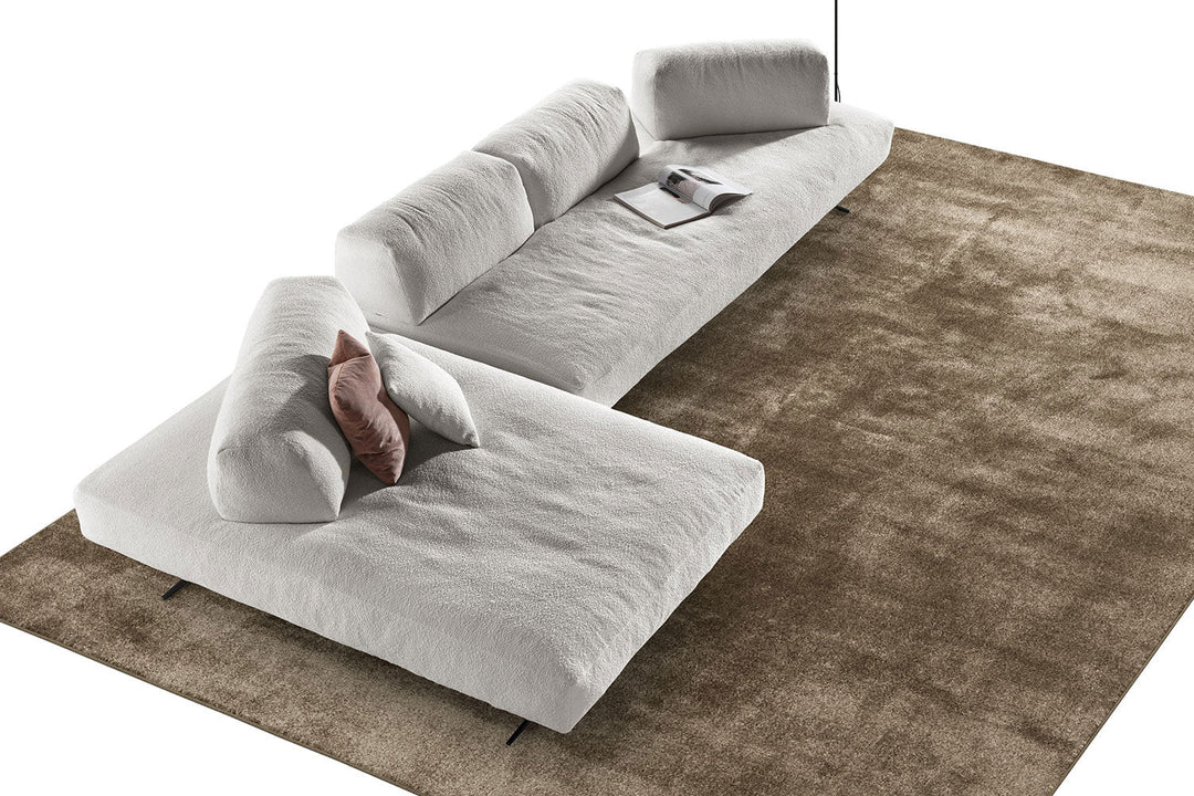 Air Soft Free 1916 Sectional Sofa with Chaise Sectionals Lago