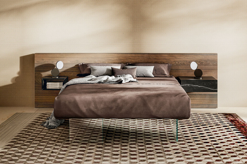 Air Wide Wood Bed Beds Lago