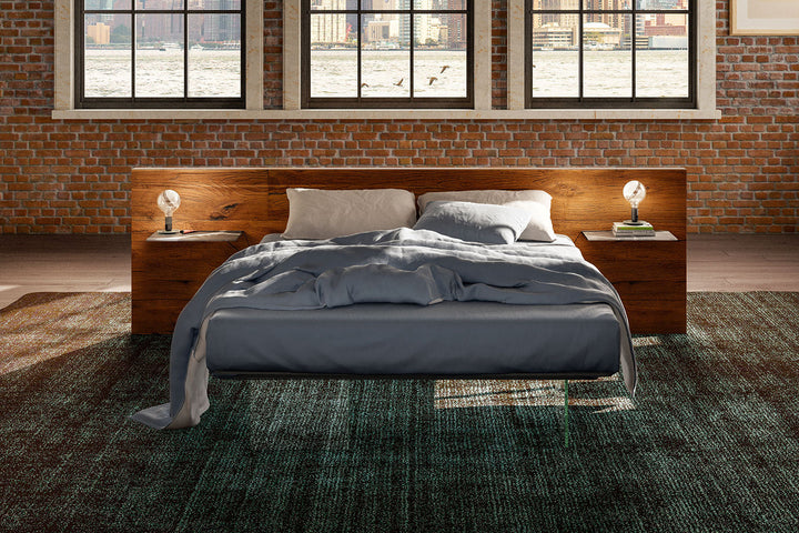 Air Wide Wood Bed Beds Lago