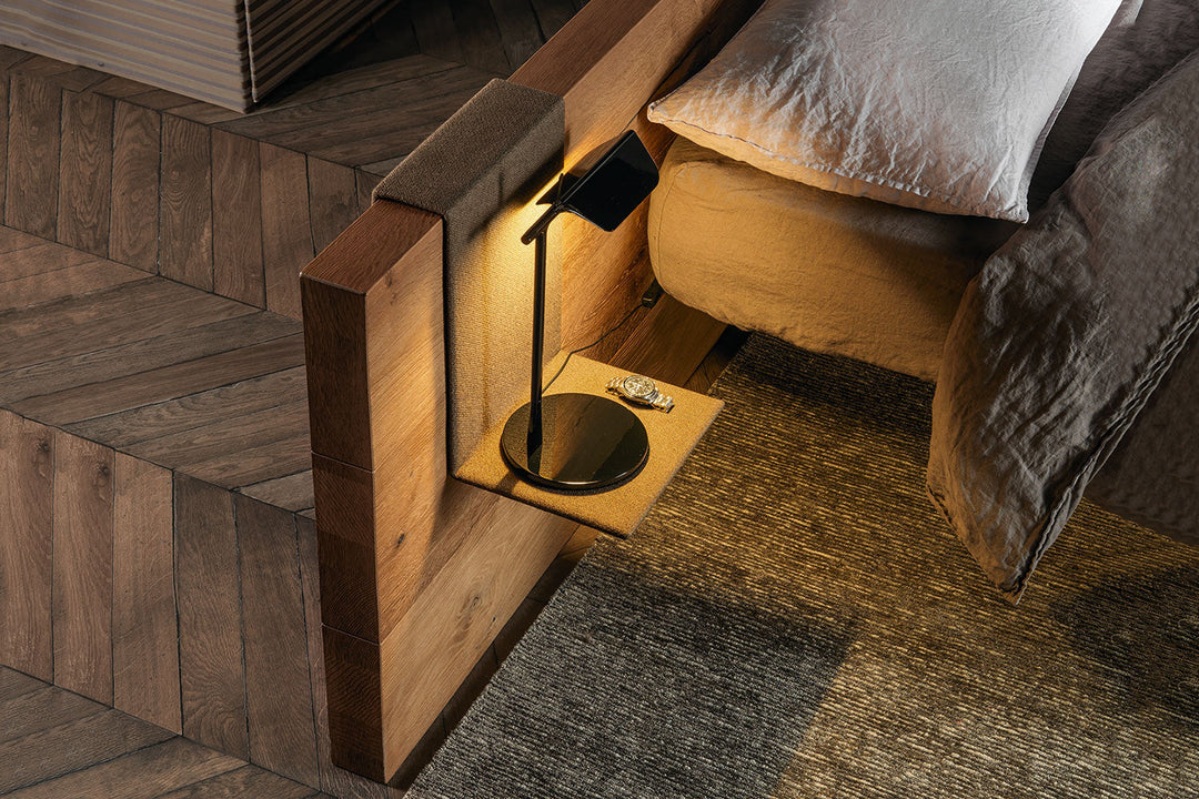Air Wide Wood Bed Beds Lago