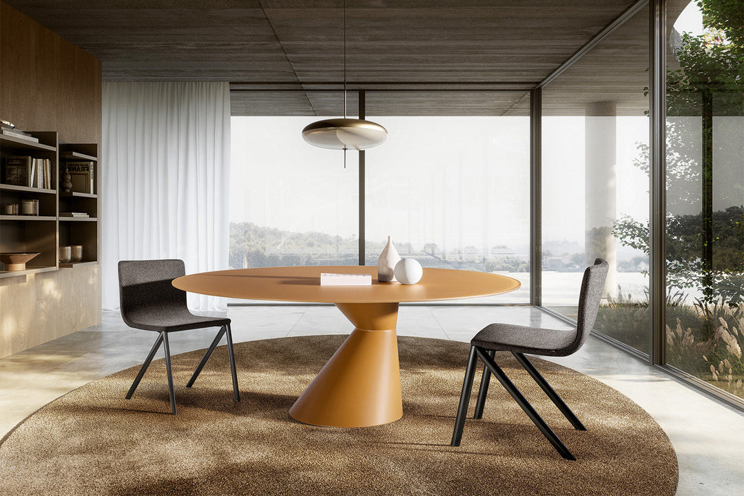 Chapeau Glass Dining Table Dining Tables Lago