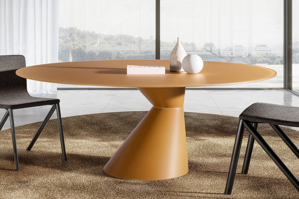 Chapeau Glass Dining Table Dining Tables Lago