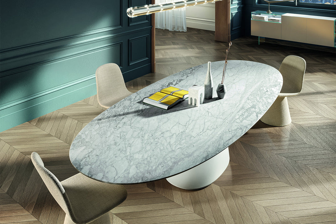 Chapeau Marble Dining Table Dining Tables Lago