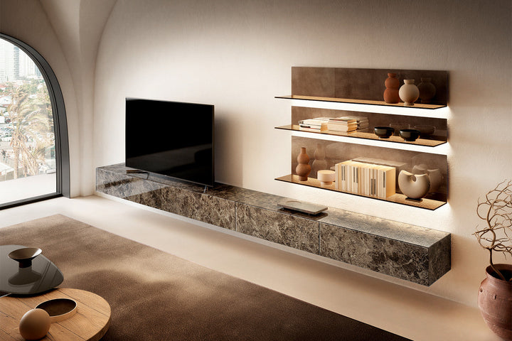 Glasserie Shelf Shelves Lago