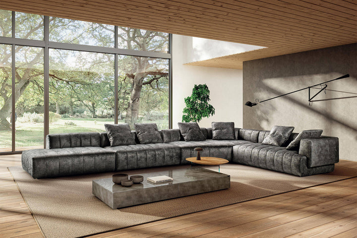 Hero Corner Sectional Sofa With Peninsula Sectionals Lago