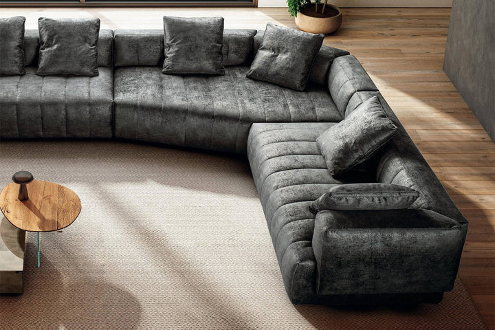 Hero Corner Sectional Sofa With Peninsula Sectionals Lago