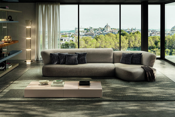 Londy Tiered Sectional Sofa With Chaise Sectionals Lago