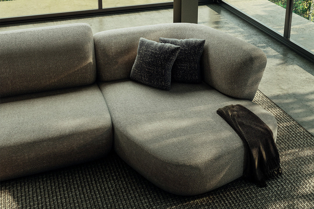 Londy Tiered Sectional Sofa With Chaise Sectionals Lago