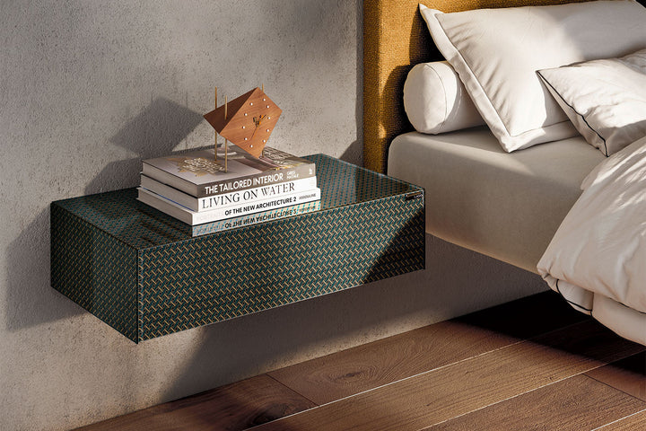 Materia 1070+1071 Wall Mounted Nightstand Nightstands Lago
