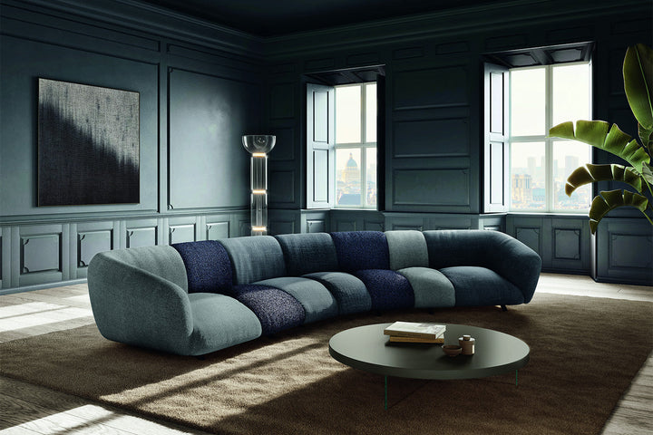 N.O.W. 2913 Curved Sectional Sofa Sofas Lago