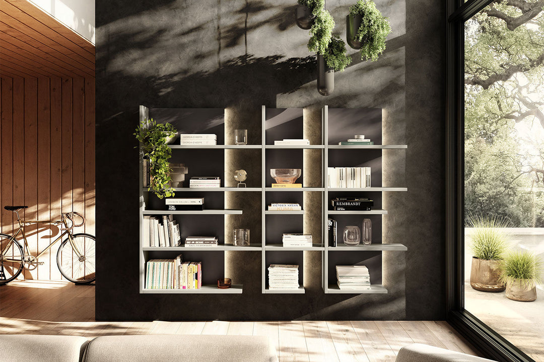 Pentagram 1455 Bookshelf Composition Bookshelves Lago