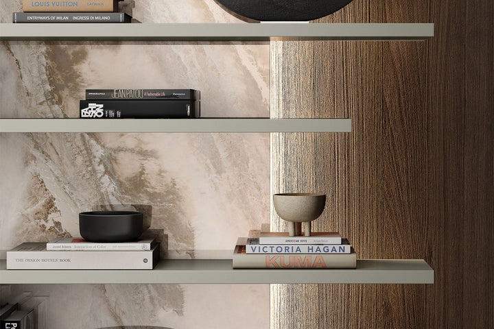 Pentagram 1455 Bookshelf Composition Bookshelves Lago