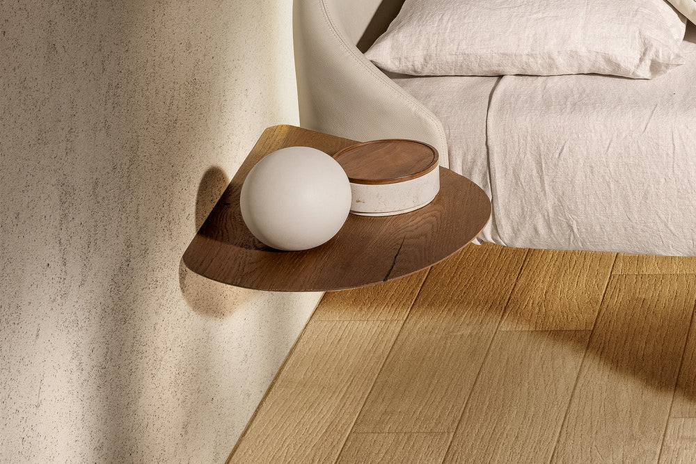 Roundy Wall Mounted Nightstand Nightstands Lago