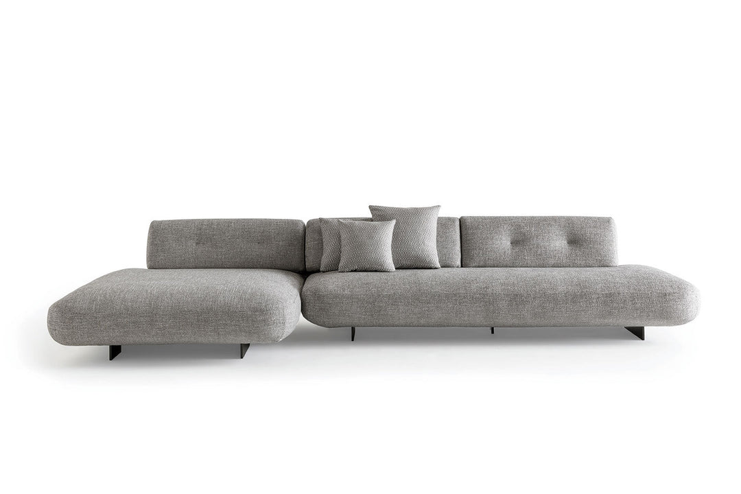 Sand 1134+1136 Sectional Sofa with Chaise Sectionals Lago