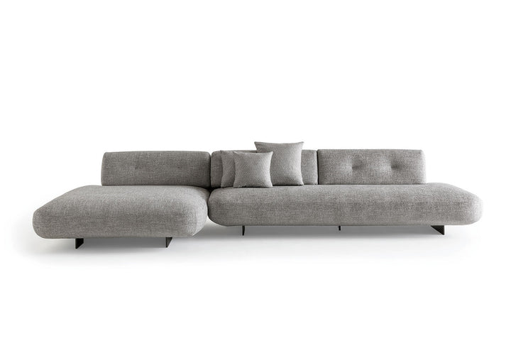 Sand 1134+1136 Sectional Sofa with Chaise Sectionals Lago