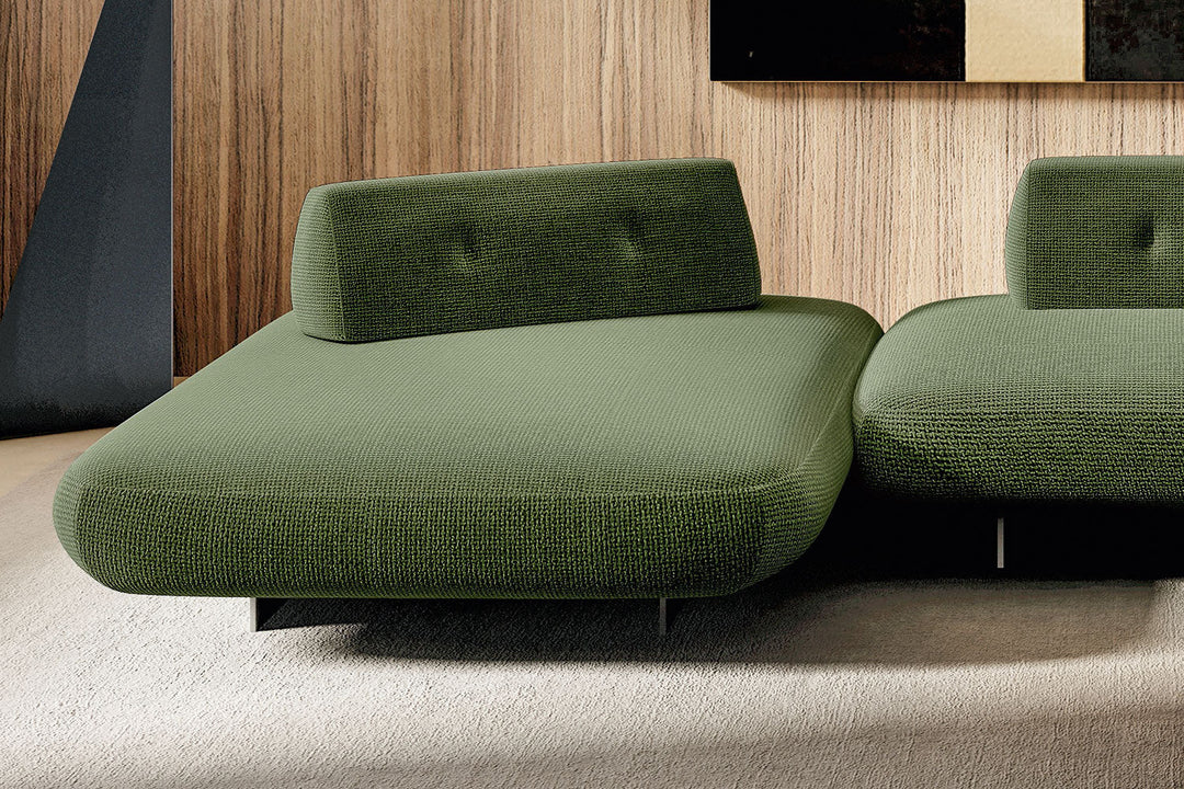 Sand 1135+1137 Sectional Sofa with Chaise Sectionals Lago