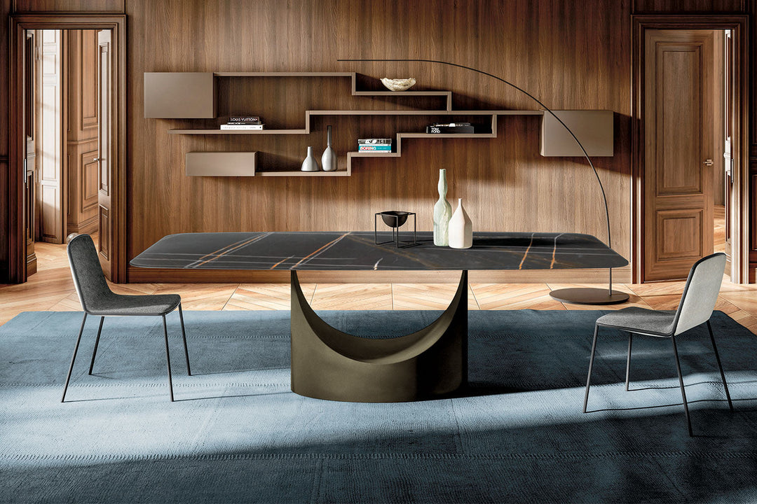 U Barrel Dining Table Dining Tables Lago