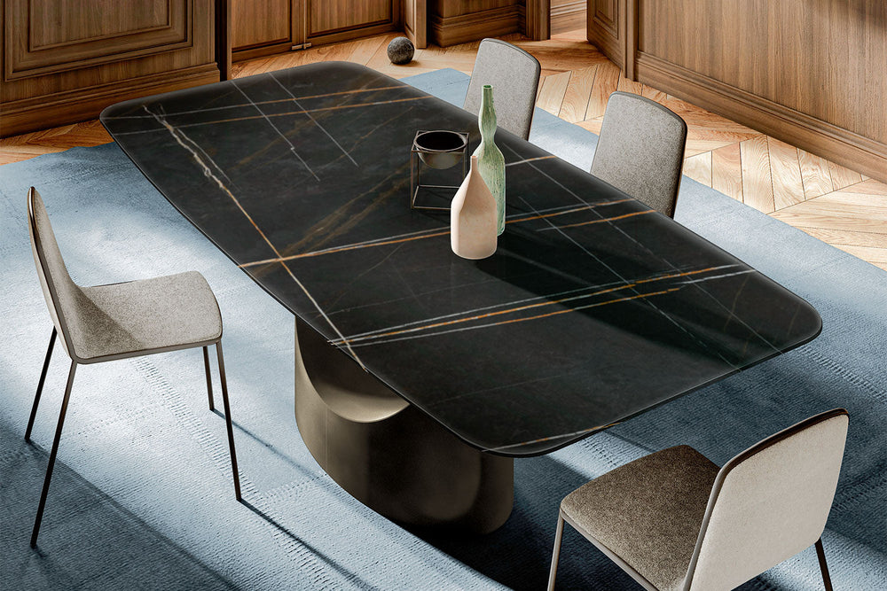 U Barrel Dining Table Dining Tables Lago