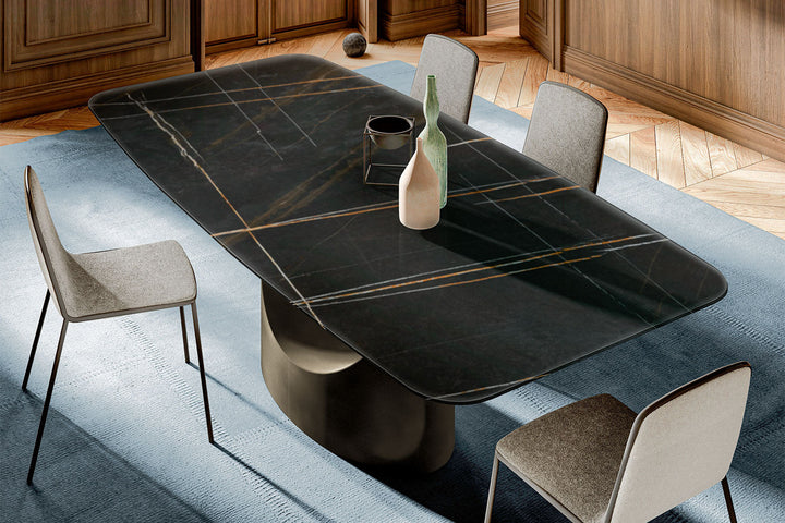U Barrel Dining Table Dining Tables Lago