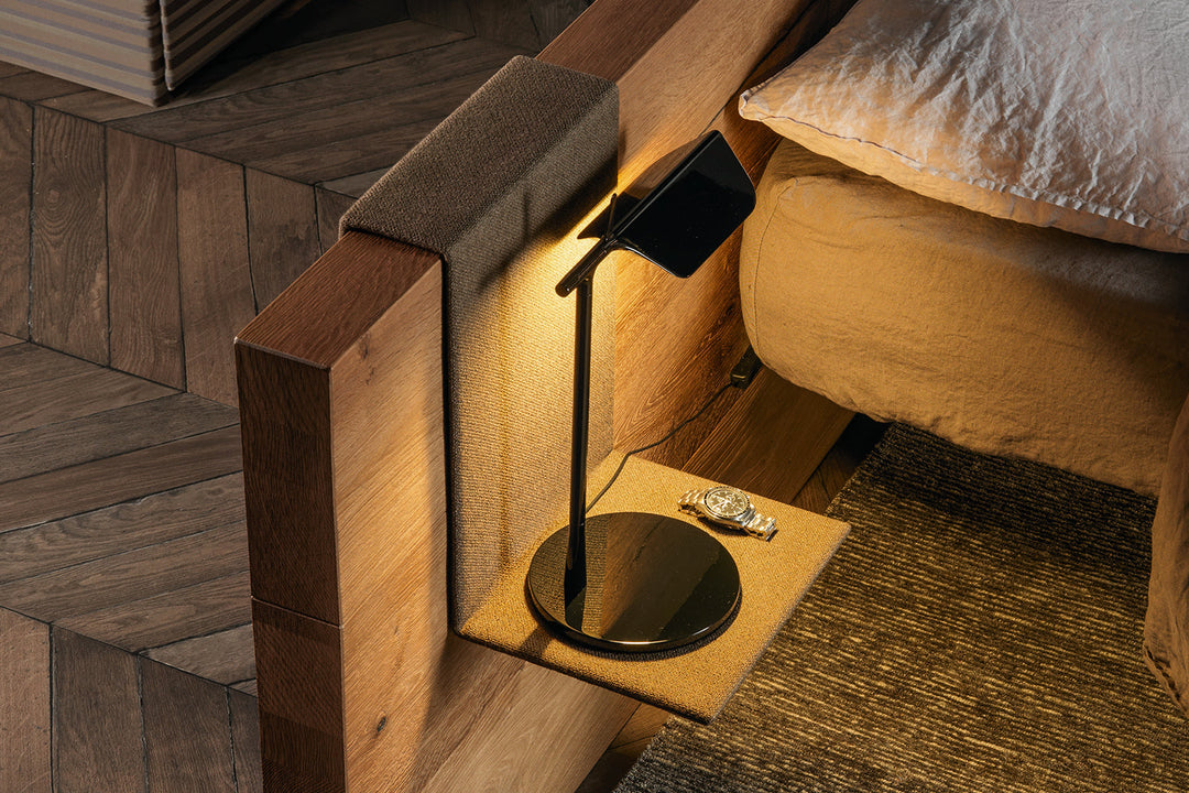 Upholstered Shelf for Wooden Headboard Parts Lago