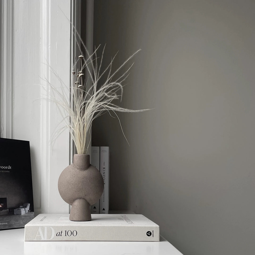 Sphere Vase Bubl, Mini - Taupe Vases 101 Copenhagen   