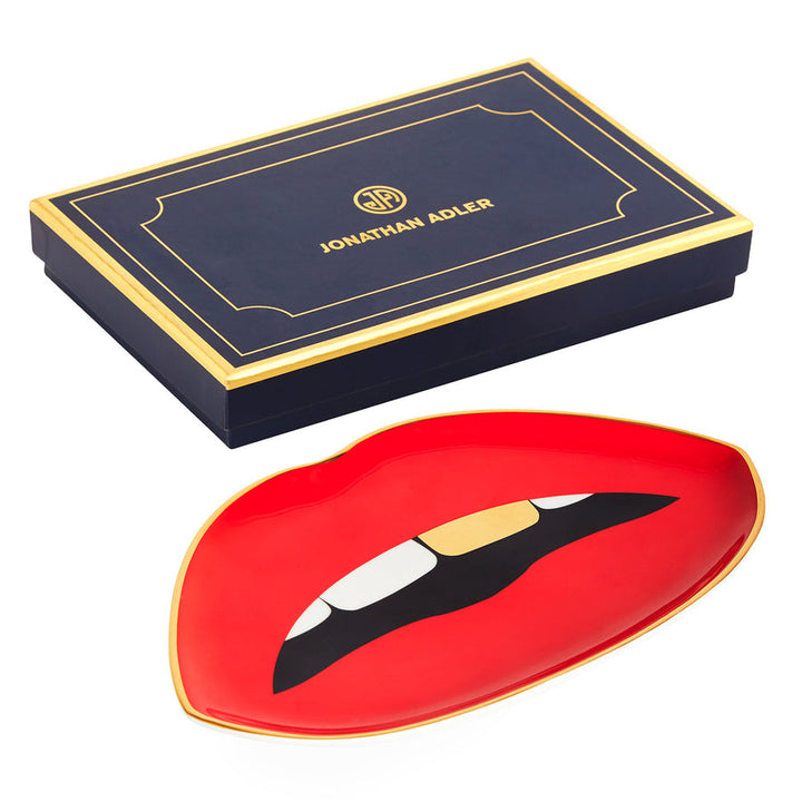 Lips Trinket Tray Jonathan Adler