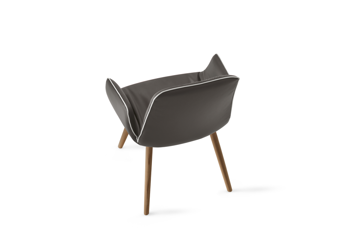 LISA WOOD 4 LEGS CHAIR Armchair Eforma   