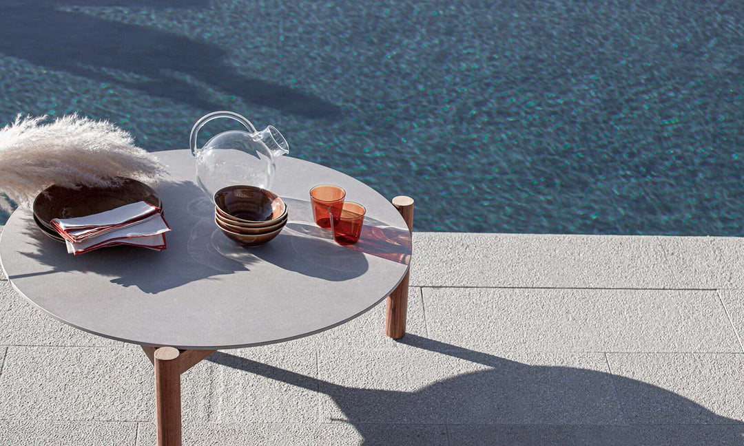 Lodge Round Coffee Table Coffee Tables & Side Tables Atmosphera