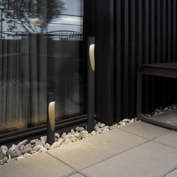 Flindt Garden Outdoor Bollard Light without Power Supply Louis Poulsen