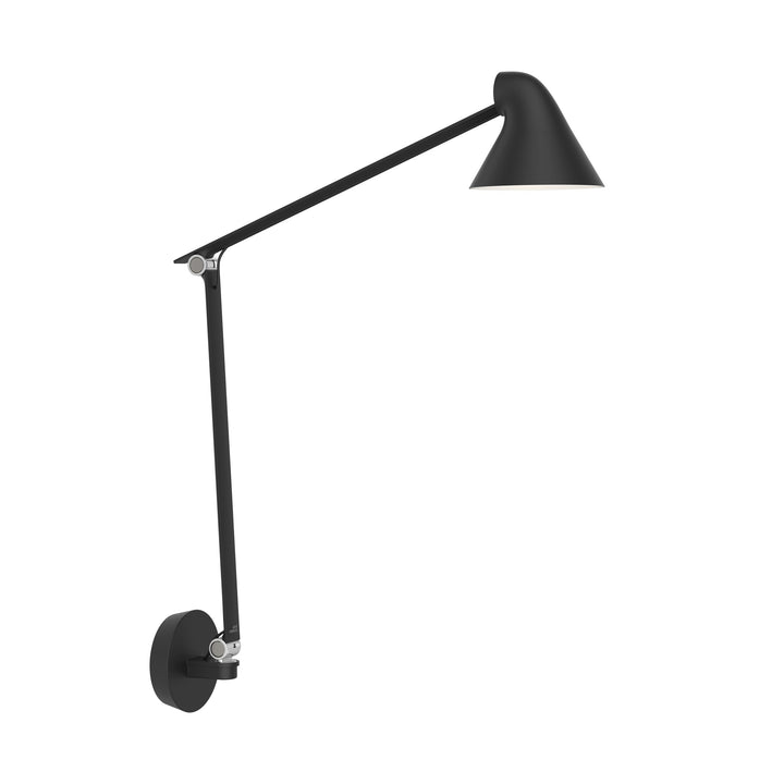 NJP Box Long Wall Sconce Wall Light Fixtures Louis Poulsen Black 2700K - Warm White