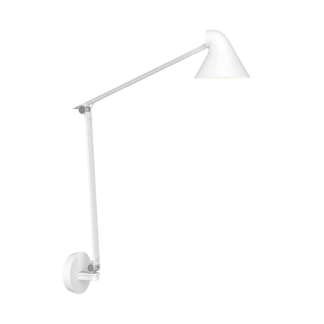 NJP Box Long Wall Sconce Wall Light Fixtures Louis Poulsen White 2700K - Warm White