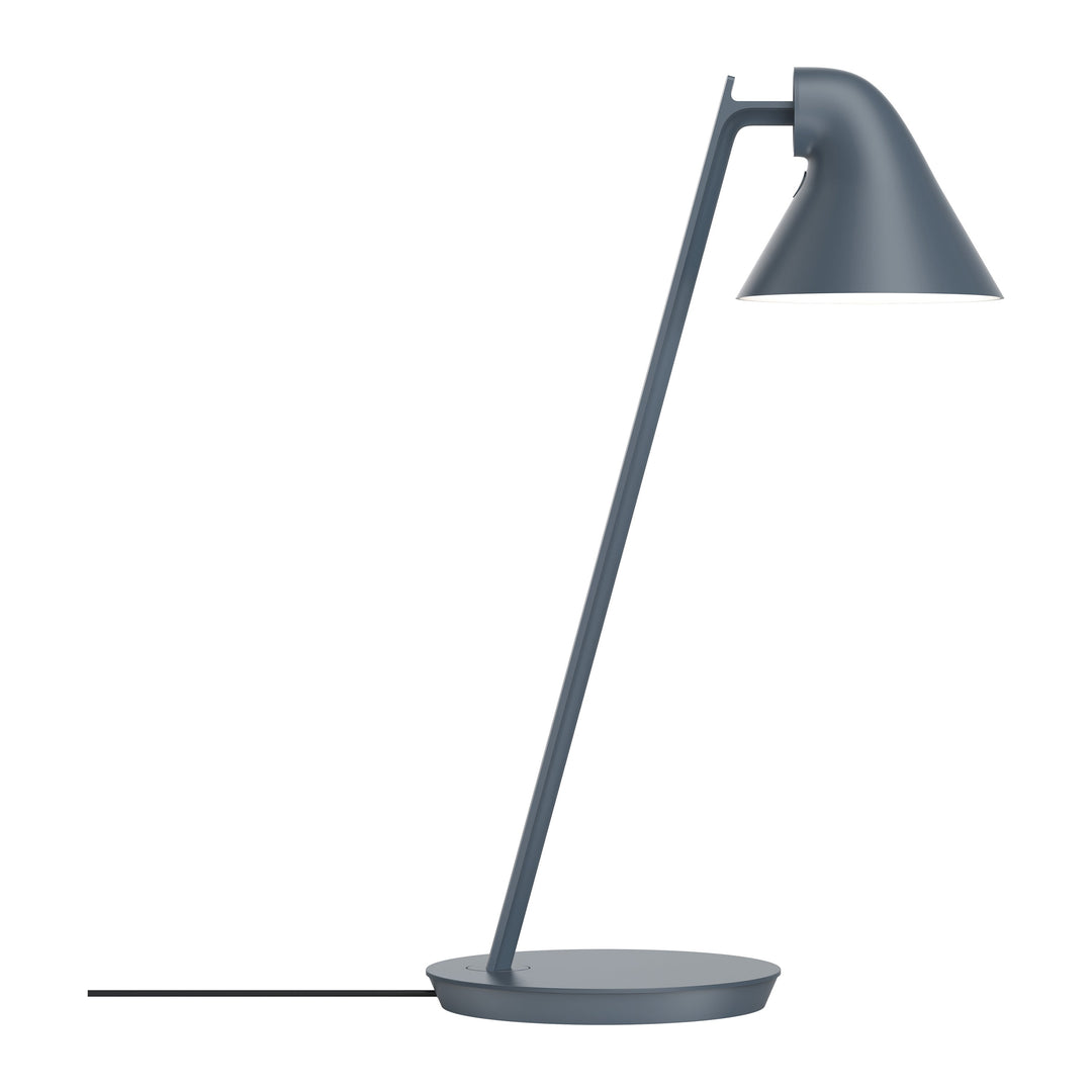 NJP Mini Table Lamp Desk Lamps Louis Poulsen Petrol Blue