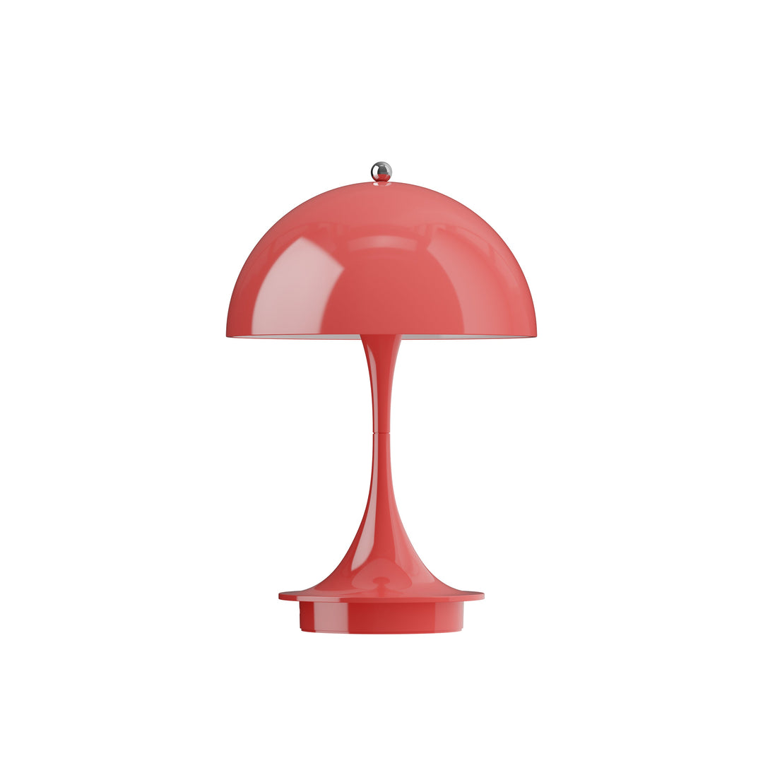 Panthella Portable Table Lamp Table Lamps Louis Poulsen Opaque Coral