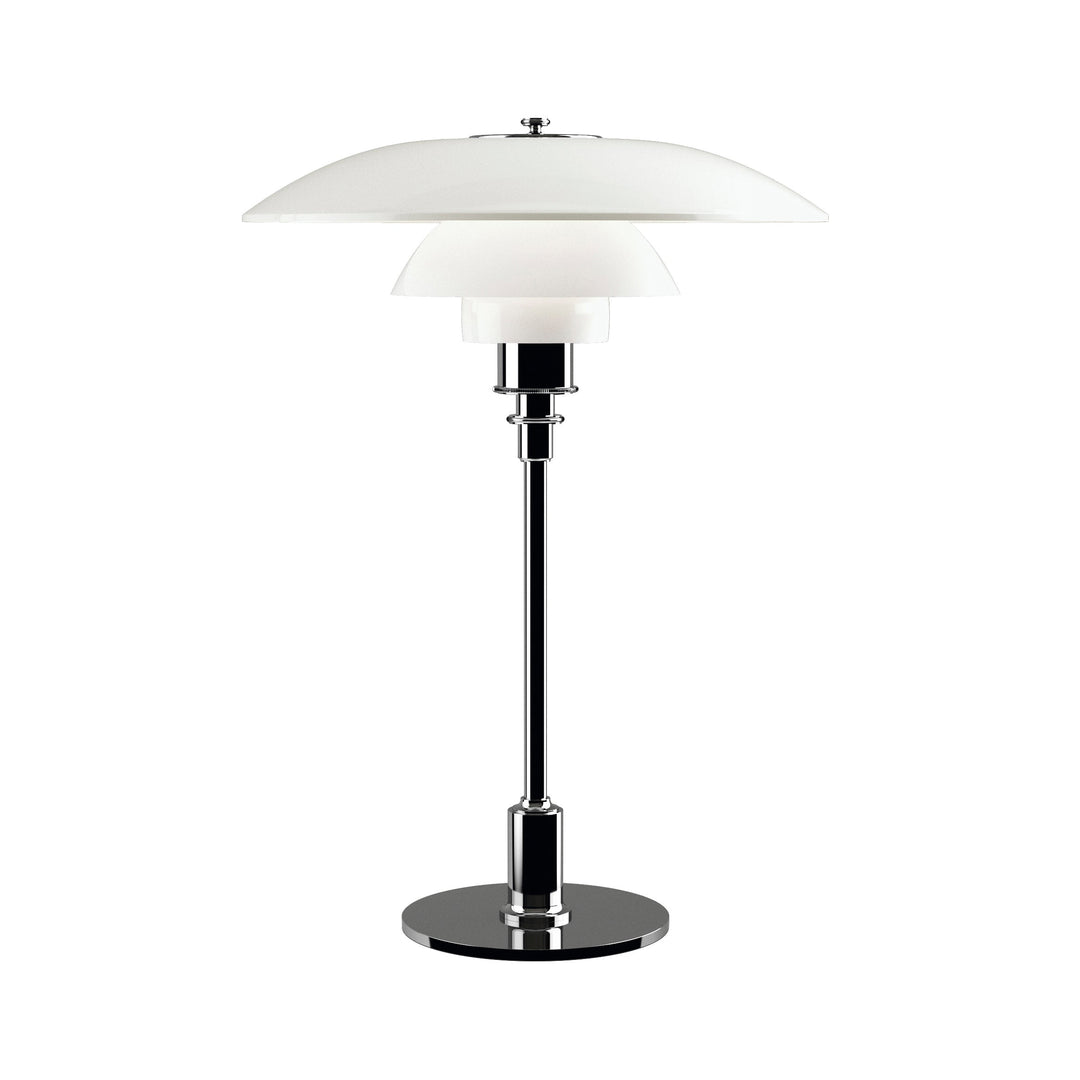 PH 3½-2½ Table Lamp Table Lamps Louis Poulsen White / Chrome