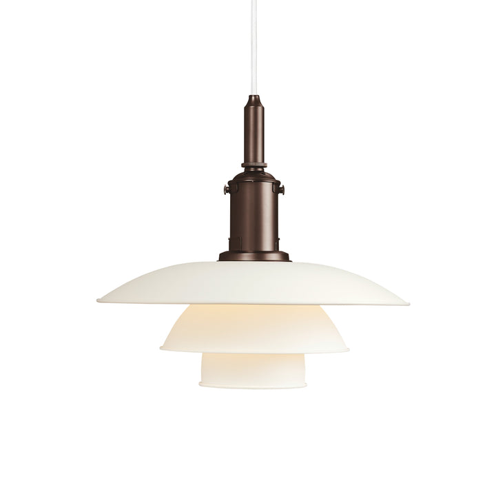 PH 3½ - 3 Metal Pendant Light Lighting Louis Poulsen White