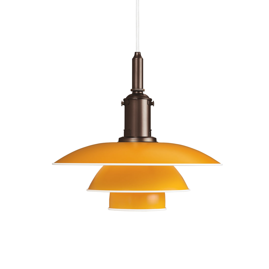 PH 3½ - 3 Metal Pendant Light Lighting Louis Poulsen Yellow