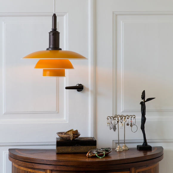 PH 3½ - 3 Metal Pendant Light Lighting Louis Poulsen