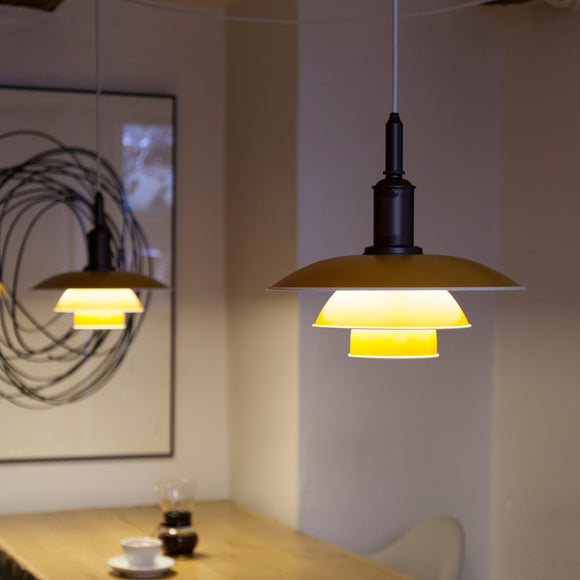 PH 3½ - 3 Metal Pendant Light Lighting Louis Poulsen