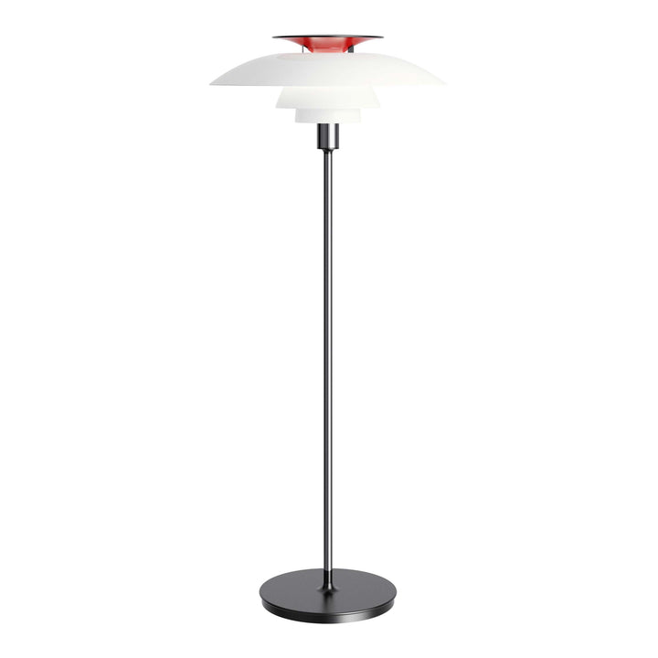 PH80 Floor Lamp Floor Lamps Louis Poulsen High Lustre Chrome Plated