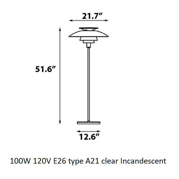 PH80 Floor Lamp Floor Lamps Louis Poulsen