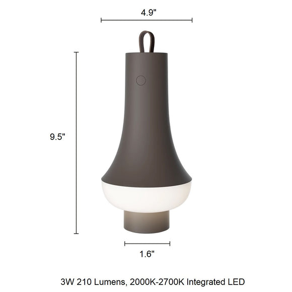 Tomoshi Portable Table Lamp Table Lamps Louis Poulsen