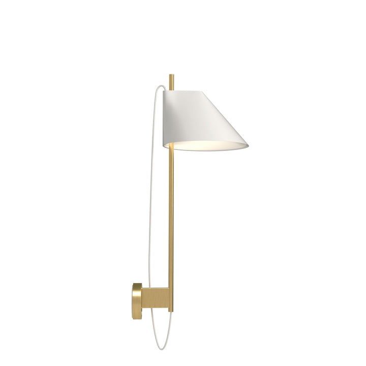 Yuh Wall Light Wall Light Fixtures Louis Poulsen White / Brass