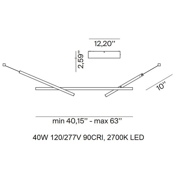 Across Pendant Light Lighting Luceplan