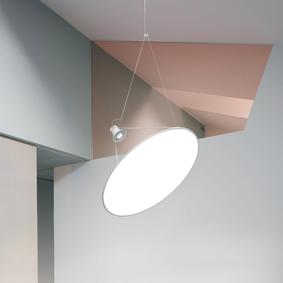Amisol Pendant Light Lighting Luceplan Opal Small: 29.5 in diameter