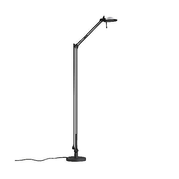 Berenice Floor Lamp Floor Lamps Luceplan Black Aluminum