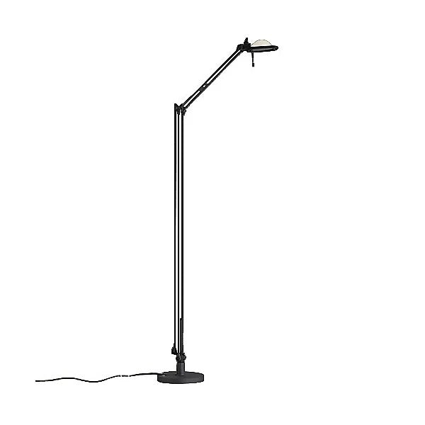 Berenice Floor Lamp Floor Lamps Luceplan Black Satin White