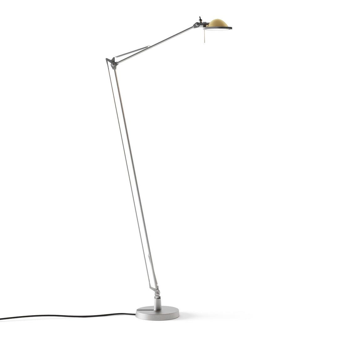 Berenice Floor Lamp Floor Lamps Luceplan Aluminum Brass