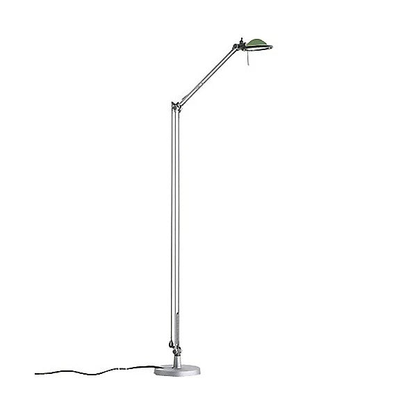 Berenice Floor Lamp Floor Lamps Luceplan Aluminum Sage Green
