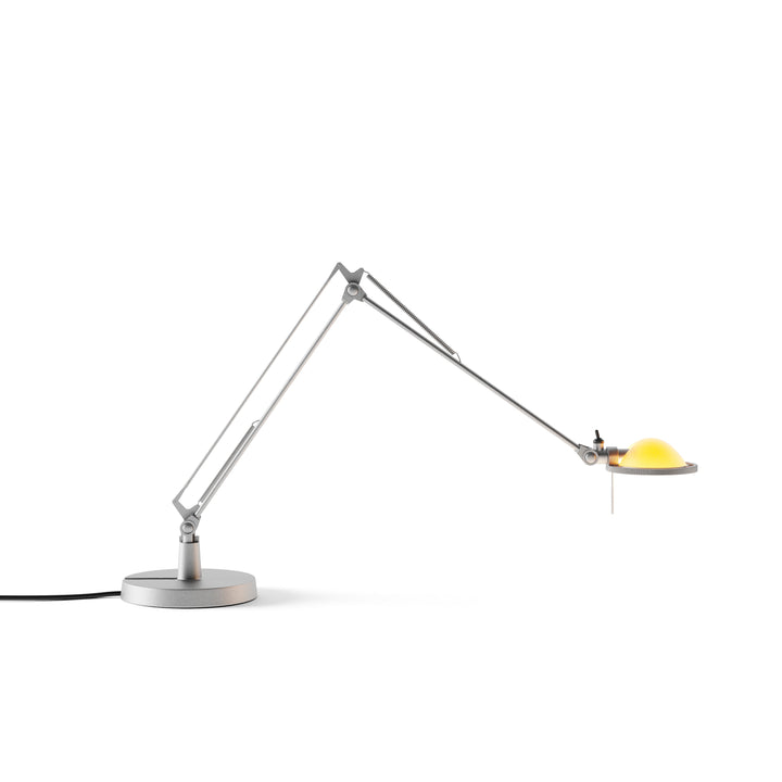 Berenice Table Lamp Desk Lamps Luceplan Aluminum Yellow Small: 24 in width